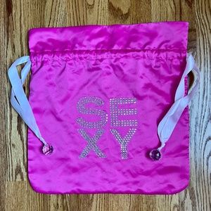 Valentines Day Victoria’s Secret SEXY Pink Satin Bag